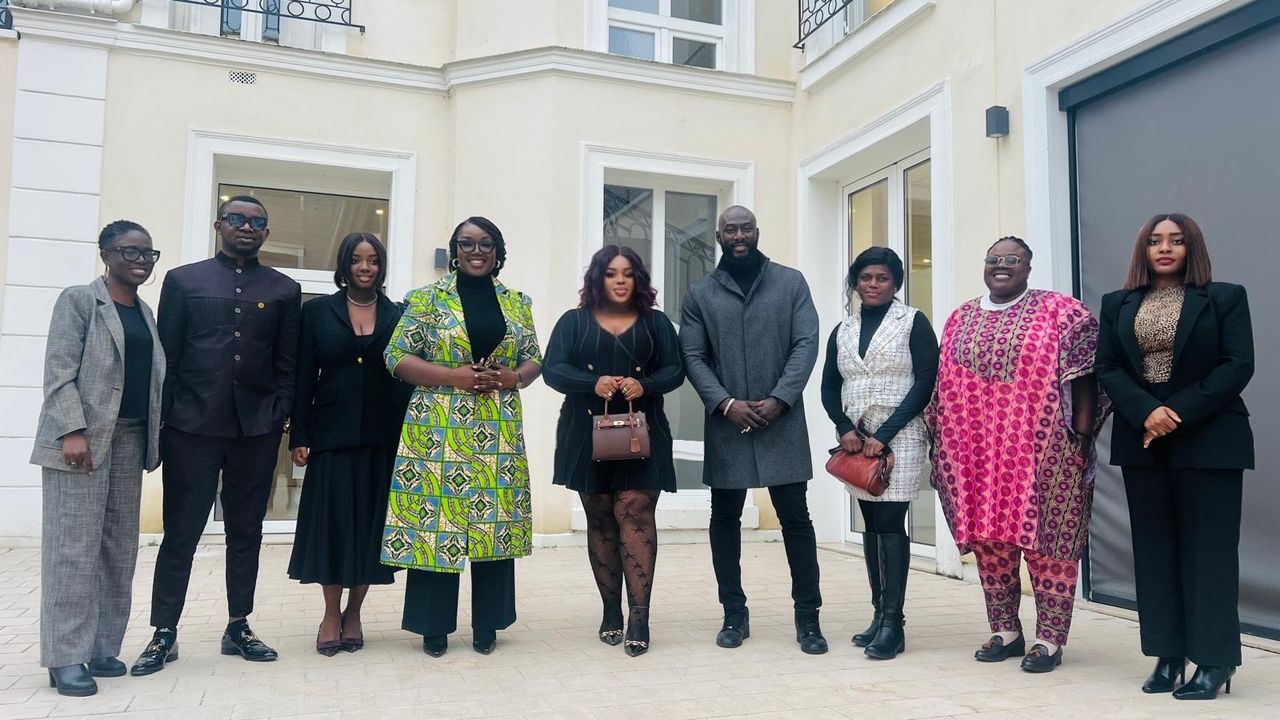 Ghana Youth United group photo